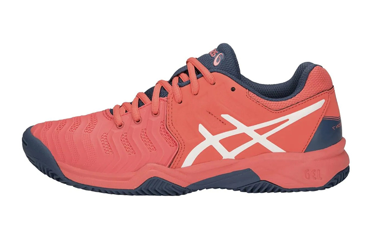 (Youth) ASICS Gel-Resolution 7 Clay 'Orange' C800Y-701