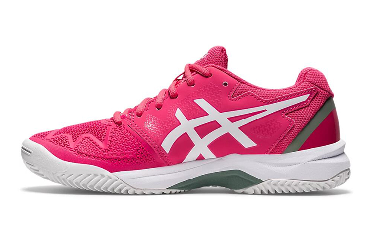 (Youth) ASICS Gel-Resolution 8 Clay /White 'Pink' 1044A019-702