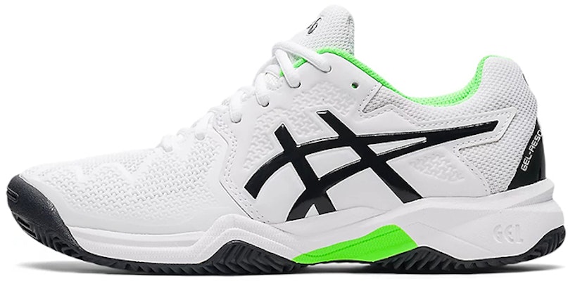 (Youth) ASICS Gel-Resolution 8 Clay 'White Green' 1044A019-105 Buy (Youth) ASICS Gel-Resolution 8 Clay 'White Green' 1044A019-105