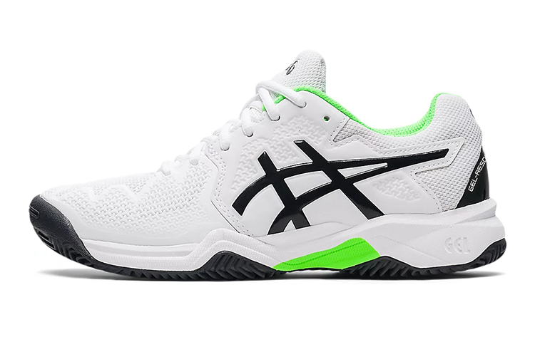 (Youth) ASICS Gel-Resolution 8 Clay 'White Green' 1044A019-105