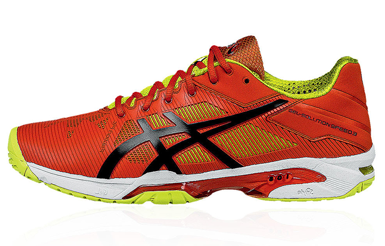 (Youth) ASICS Gel-Solution Speed 3 'Orange Black' C606Y-0990