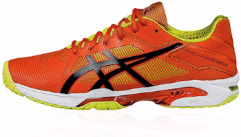 (Youth) ASICS Gel-Solution Speed 3 'Orange Black' C606Y-0990 (Youth) ASICS Gel-Solution Speed 3 'Orange Black' C606Y-0990