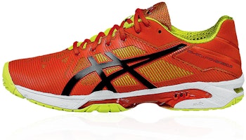 (Youth) ASICS Gel-Solution Speed 3 'Orange Black' C606Y-0990 (Youth) ASICS Gel-Solution Speed 3 'Orange Black' C606Y-0990