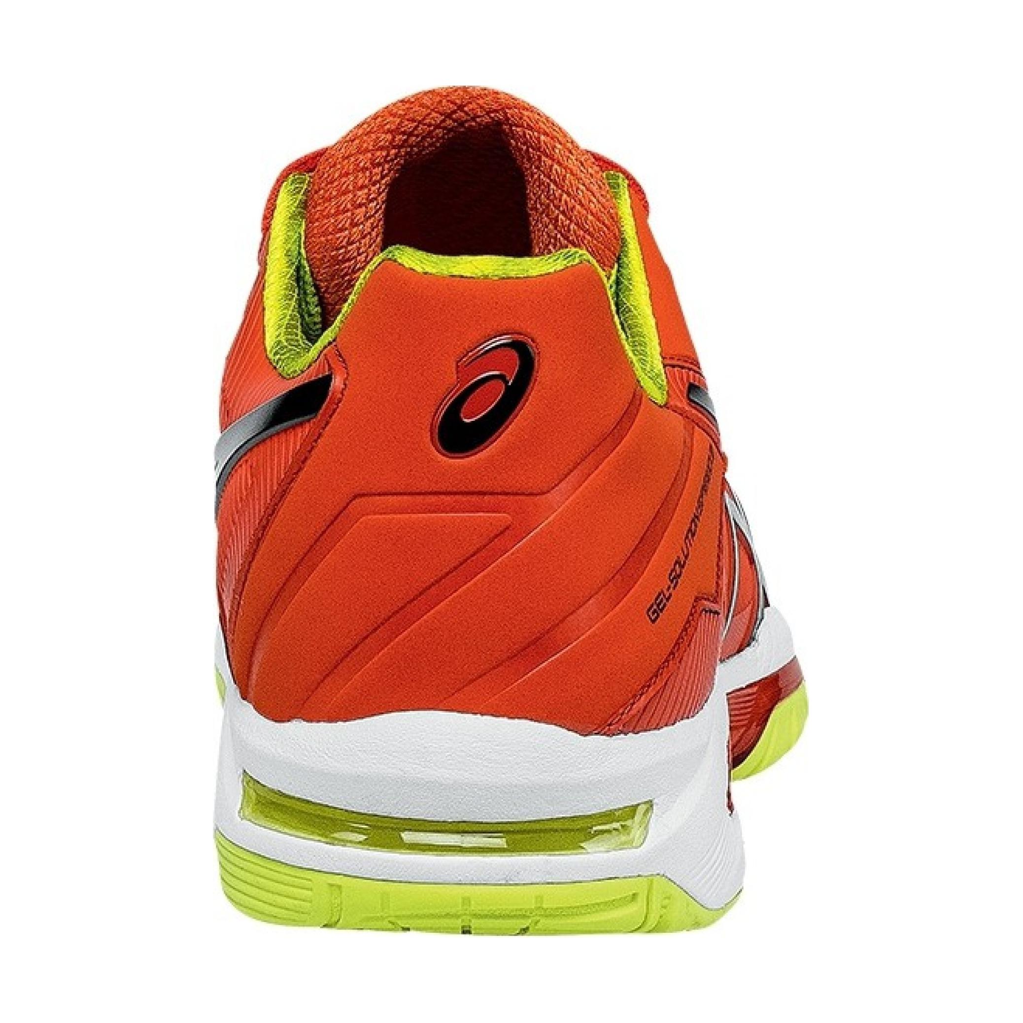 Shop (Youth) ASICS Gel-Solution Speed 3 'Orange Black' C606Y-0990