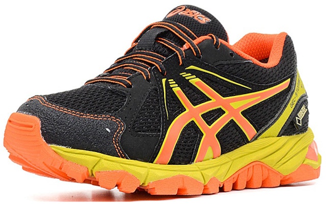 (JR) ASICS Gel-Stormplay G-TX 'Hitam Jingga' C526N-9009 Lookbook (JR) ASICS Gel-Stormplay G-TX 'Hitam Jingga' C526N-9009
