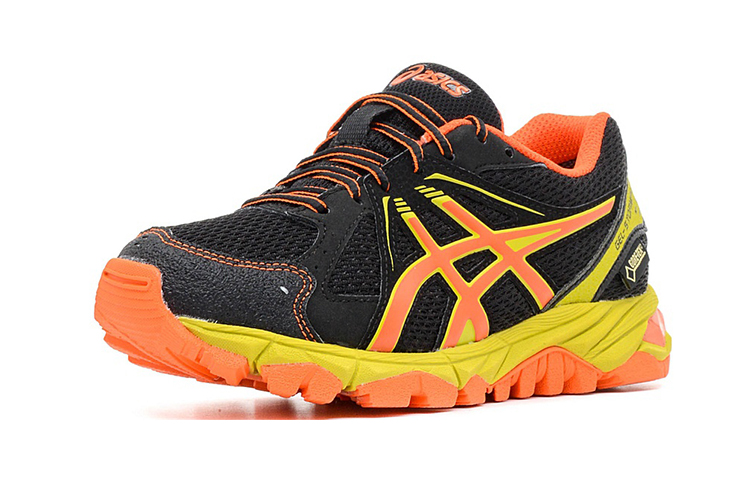 Lookbook (JR) 아식스 젤-스톰플레이 GTX '블랙 오렌지' C526N-9009