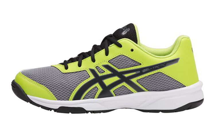 (Youth) ASICS Gel-Tactic 'Grey Yellow' C733Y-9695
