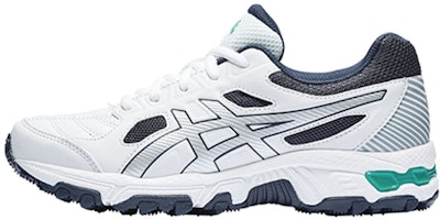 (Youth) ASICS Gel-Trigger 12 'White Blue' C704Y-102 (Youth) ASICS Gel-Trigger 12 'White Blue' C704Y-102