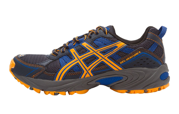 (Youth) ASICS Gel-Venture 4 'Black Yellow' C404N-5030