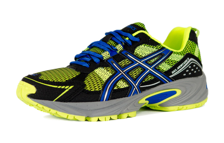 Lookbook (JR) ASICS Gel-Venture 4 '黄蓝' 运动鞋 C404N-0742