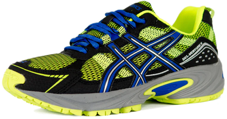 (Youth) ASICS Gel-Venture 4 'Yellow Blue' C404N-0742 Lookbook (Youth) ASICS Gel-Venture 4 'Yellow Blue' C404N-0742