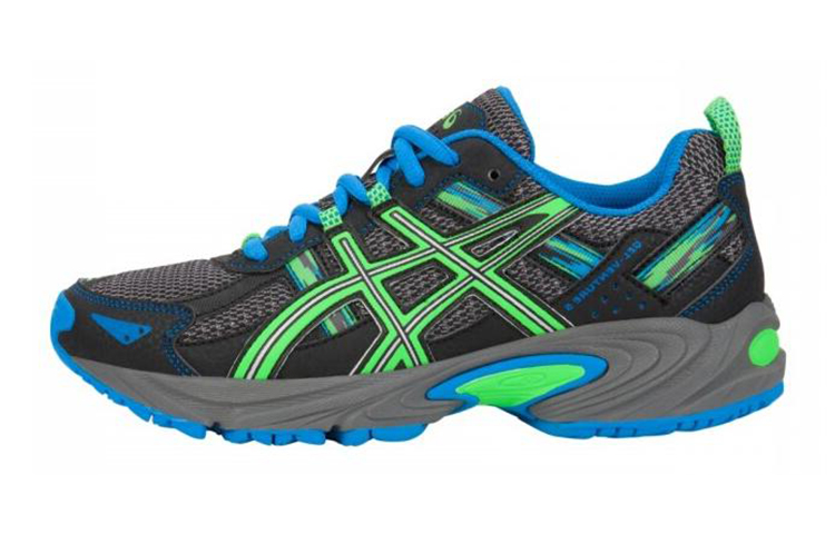 (Youth) ASICS Gel-Venture 5 'Black Green Blue' C584N-9685