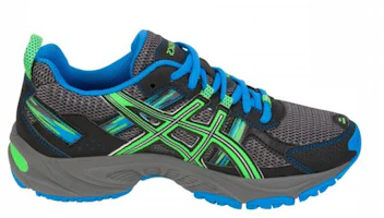 Order (JR) ASICS Gel-Venture 5 ''Zwart Groen Blauw'' C584N-9685