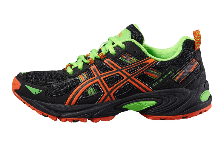 (Youth) ASICS Gel-Venture 5 'Black Orange' C584N-9009