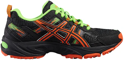 Order (JR) ASICS Gel-Venture 5 ''Zwart Oranje'' C584N-9009