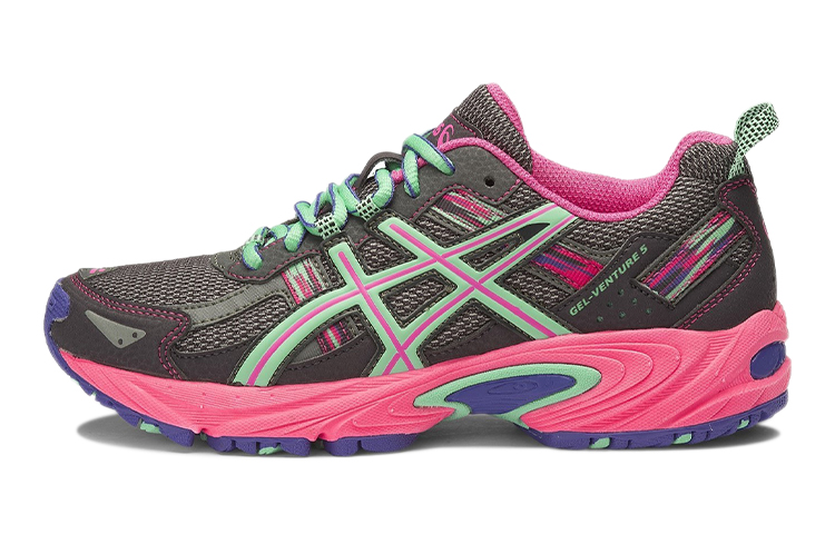 (Youth) ASICS Gel-Venture 5 'Grey Pink' C584N-9688