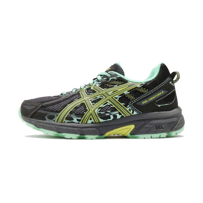 (Youth) ASICS Gel-Venture 6 'Graphite Black Yellow'