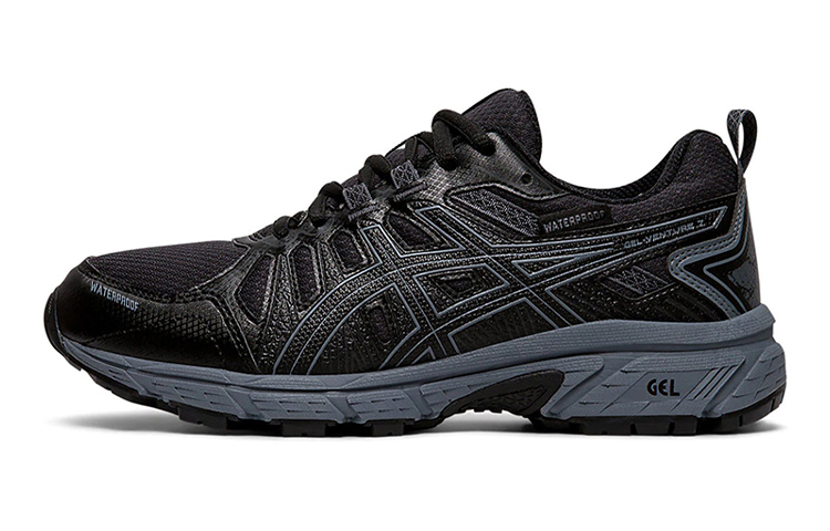 (Youth) ASICS Gel-Venture 7 'Black Grey' 1014A078-002