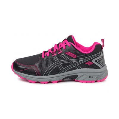 (Youth) ASICS Gel-Venture 7 'Black Pink'