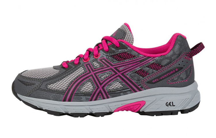 (Youth) ASICS Gel-Venture 'Grey Purple' C744N-9790