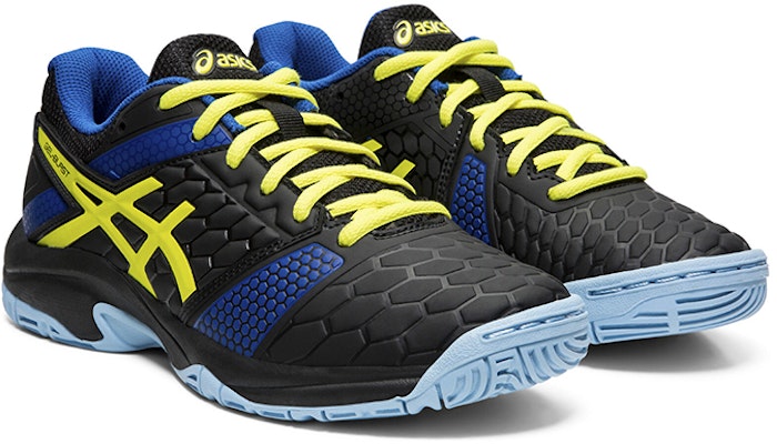 (Youth) ASICS Gel-Blast 7 /Blue/Yellow 'Black' C643Y-003 Lookbook (Youth) ASICS Gel-Blast 7 /Blue/Yellow 'Black' C643Y-003