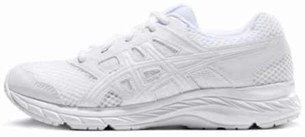 (Youth) ASICS Gel-Contend 5 White 1014A049-100 (Youth) ASICS Gel-Contend 5 White 1014A049-100