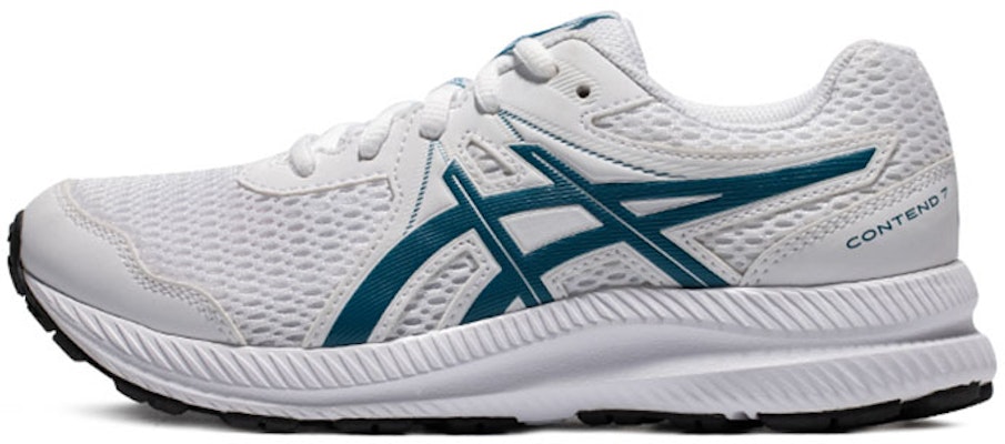 大童 Asics Gel-Contend 7 休閒 低筒 兒童跑步鞋 白藍 Buy 大童 Asics Gel-Contend 7 休閒 低筒 兒童跑步鞋 白藍