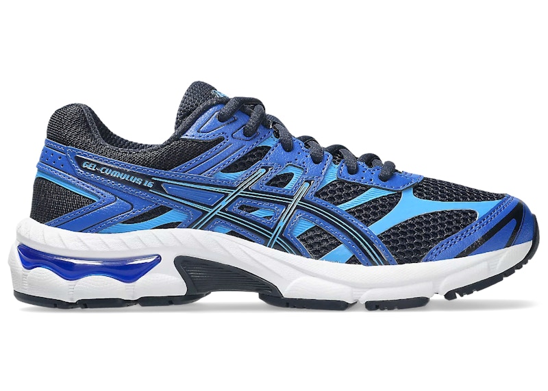 (Youth) ASICS Gel Cumulus 16 'Midnight Illusion Blue' 1204A193-400