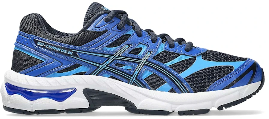 (JR) ASICS Gel Cumulus 16 ''Midnight Illusion Blue'' Biru untuk Lari 1204A193-400 Buy (JR) ASICS Gel Cumulus 16 ''Midnight Illusion Blue'' Biru untuk Lari 1204A193-400