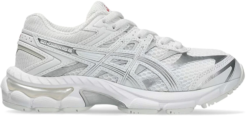 (JR) ASICS Gel Cumulus 16 ''Putih Pure Silver'' 1204A194-100 Buy (JR) ASICS Gel Cumulus 16 ''Putih Pure Silver'' 1204A194-100