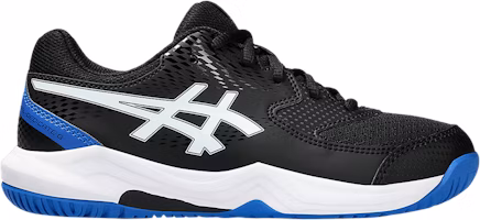 (Youth) ASICS Gel Dedicate 8 'Black Tuna Blue' 1044A077-002 (Youth) ASICS Gel Dedicate 8 'Black Tuna Blue' 1044A077-002