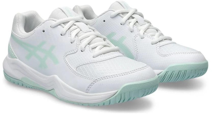 (JR) ASICS Gel Dedicate 8 'Putih Biru Pucat' 1044A077-102 Lookbook (JR) ASICS Gel Dedicate 8 'Putih Biru Pucat' 1044A077-102