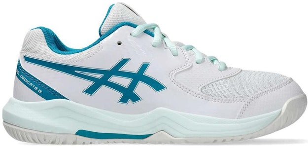 (JR) ASICS Gel Dedicate 8 'Blanco Azul Teal' 1044A077-103 Order (JR) ASICS Gel Dedicate 8 'Blanco Azul Teal' 1044A077-103