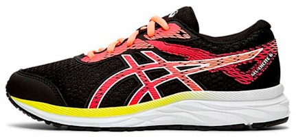 (Youth) ASICS Gel-Excite 6 Sneakers Black/Red 1014A079-002 (Youth) ASICS Gel-Excite 6 Sneakers Black/Red 1014A079-002