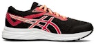 Order (JR) ASICS Gel-Excite 6 Kasut Sneaker Hitam/Merah 1014A079-002
