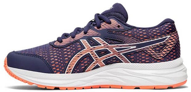 GS大童 Asics Gel-Excite 6 耐磨低筒跑步鞋 紫橙 Buy GS大童 Asics Gel-Excite 6 耐磨低筒跑步鞋 紫橙
