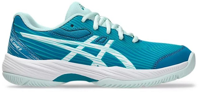 (JR) ASICS Gel Game 9 ''Biru Teal'' 1044A052-406 Order (JR) ASICS Gel Game 9 ''Biru Teal'' 1044A052-406