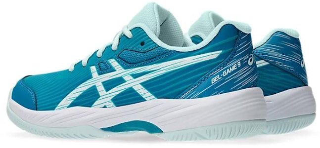 (JR) ASICS Gel Game 9 ''Biru Teal'' 1044A052-406 Lookbook (JR) ASICS Gel Game 9 ''Biru Teal'' 1044A052-406