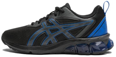 (Youth) ASICS Gel Quantum 90 4 'Black Illusion Blue' 1204A135-004 (Youth) ASICS Gel Quantum 90 4 'Black Illusion Blue' 1204A135-004