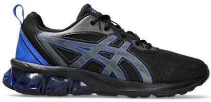 兒童 Asics Gel-Quantum 90 IV 舒適 防滑耐磨 兒童跑步鞋 黑藍 Order 兒童 Asics Gel-Quantum 90 IV 舒適 防滑耐磨 兒童跑步鞋 黑藍