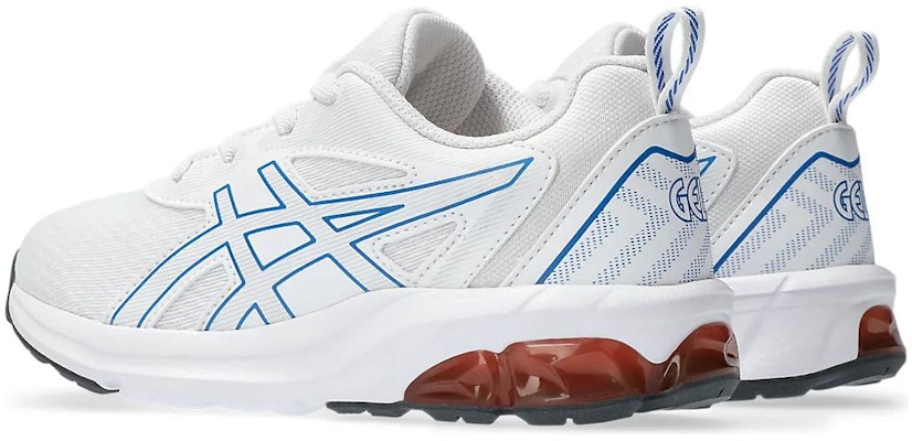 (JR) ASICS Gel Quantum 90 4 '白色幻影蓝' 运动鞋 1204A137-100 Shop (JR) ASICS Gel Quantum 90 4 '白色幻影蓝' 运动鞋 1204A137-100