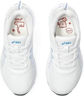 (JR) ASICS Gel Quantum 90 4 '白色幻影蓝' 运动鞋 1204A137-100 Details for (JR) ASICS Gel Quantum 90 4 '白色幻影蓝' 运动鞋 1204A137-100