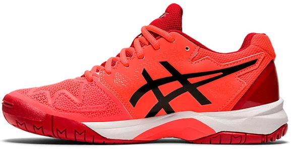 (JR) ASICS Gel-Resolution 8 'Merah Hitam' 1044A018-701 Buy (JR) ASICS Gel-Resolution 8 'Merah Hitam' 1044A018-701