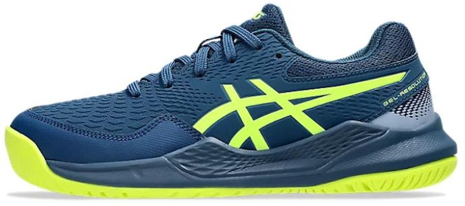 (JR) ASICS Gel Resolution 9 'Azul Mako y Amarillo Seguridad' 1044A067-404 Buy (JR) ASICS Gel Resolution 9 'Azul Mako y Amarillo Seguridad' 1044A067-404