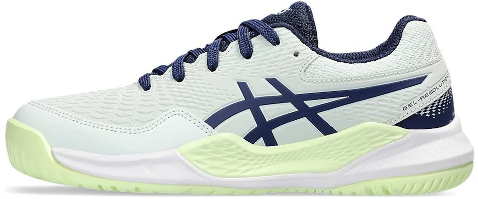 (JR) ASICS Gel Resolution 9 'Pale Mint Blue Expanse' Mint Biru Gelap 1044A067-301 Buy (JR) ASICS Gel Resolution 9 'Pale Mint Blue Expanse' Mint Biru Gelap 1044A067-301