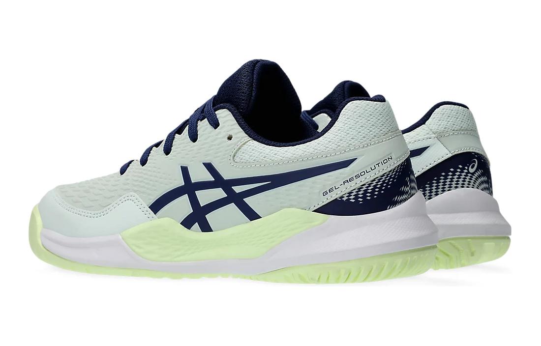Shop (JR) ASICS Gel Resolution 9 ''Menta Chiaro Blu Expanse'' 1044A067-301
