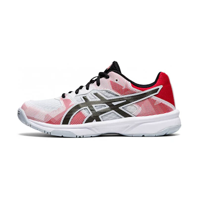(Youth) ASICS Gel Tactic Sport Shoes White/Red