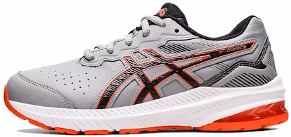 (Youth) ASICS GT-1000 2 'Synthetic Leather Grey Orange' 1134A016-028 (Youth) ASICS GT-1000 2 'Synthetic Leather Grey Orange' 1134A016-028