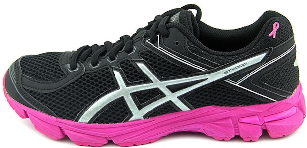 (JR) ASICS GT-1000 4 'Negro Rosa Plata' C561N-9093 Buy (JR) ASICS GT-1000 4 'Negro Rosa Plata' C561N-9093