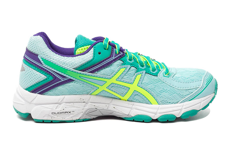 Order (JR) ASICS GT-1000 4 '薄荷蓝黄' 运动鞋 C558N-4407